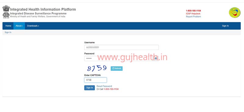 integrated health information platform ihip login